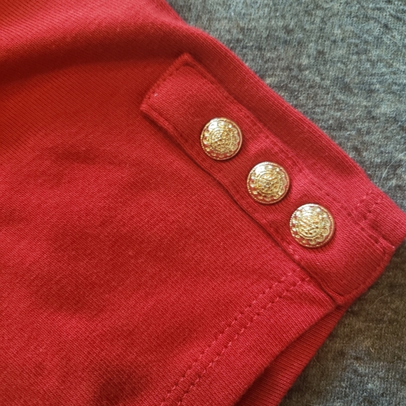 WHBM Cold Shoulder Top - Picture 3 of 9